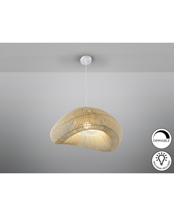 SABAH- LAMPARA RATAN NATURAL 55CM